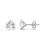 Alder Martini Diamond Stud Earrings whitegold