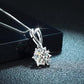 Alondra Moissanite Necklace whitegold