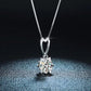 Alondra Moissanite Necklace whitegold