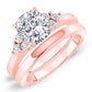 Alyssa Cushion Diamond Bridal Set (Lab Grown Igi Cert) rosegold