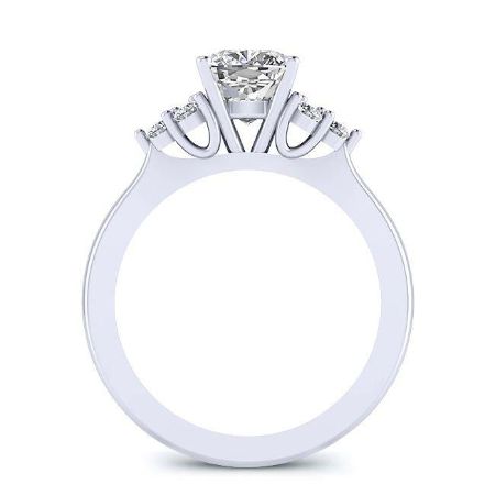 Alyssa Cushion Diamond Bridal Set (Lab Grown Igi Cert) whitegold