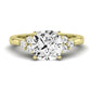 Alyssa Cushion Diamond Engagement Ring (Lab Grown Igi Cert) yellowgold