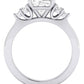 Alyssa Cushion Diamond Engagement Ring (Lab Grown Igi Cert) whitegold