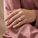 Alyssa Gia Natural Round Diamond Engagement Ring