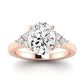 Alyssa Oval Diamond Bridal Set (Lab Grown Igi Cert) rosegold