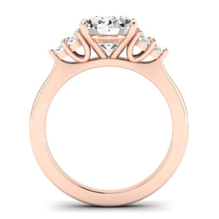 Alyssa Oval Diamond Bridal Set (Lab Grown Igi Cert) rosegold