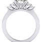 Alyssa Oval Diamond Engagement Ring (Lab Grown Igi Cert) whitegold