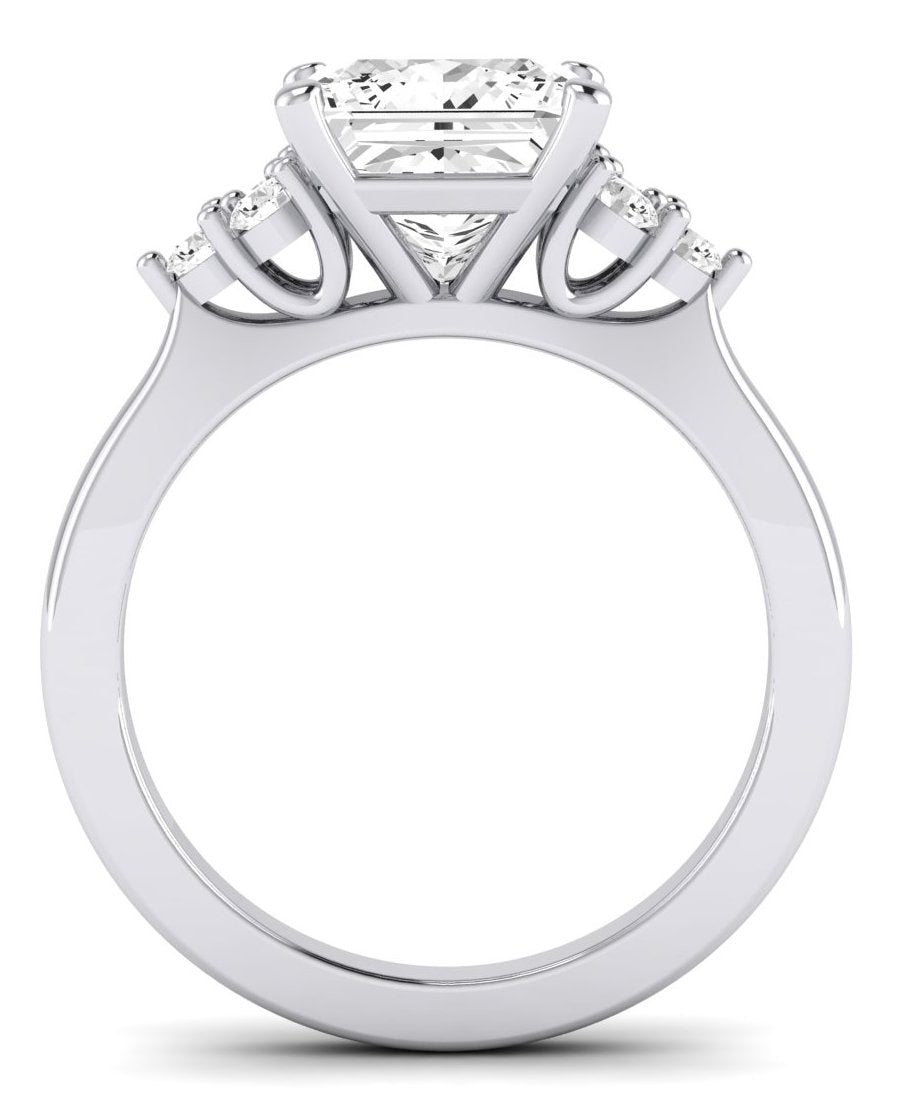 Alyssa Princess Diamond Engagement Ring (Lab Grown Igi Cert) whitegold