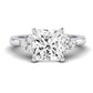 Alyssa Princess Diamond Engagement Ring (Lab Grown Igi Cert) whitegold