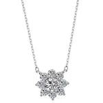 Amora Diamond Necklace (Clarity Enhanced) whitegold