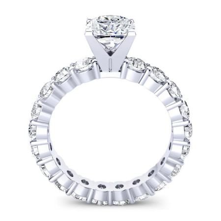 Angela Cushion Diamond Bridal Set (Lab Grown Igi Cert) whitegold