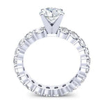 Angela Round Diamond Bridal Set (Lab Grown Igi Cert) whitegold