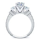 Angelonia Cushion Diamond Bridal Set (Lab Grown Igi Cert) whitegold