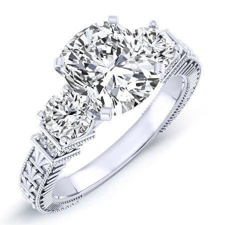 2.00 ct - Angelonia - GIA Natural Cushion Diamond Engagement Ring