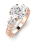 Angelonia Oval Diamond Bridal Set (Lab Grown Igi Cert) rosegold