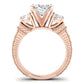 Angelonia Oval Diamond Bridal Set (Lab Grown Igi Cert) rosegold