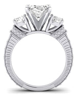 Angelonia Oval Diamond Engagement Ring (Lab Grown Igi Cert) whitegold