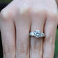 Angelonia Round Diamond Engagement Ring (Lab Grown Igi Cert) whitegold