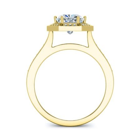 Anise Cushion Diamond Bridal Set (Lab Grown Igi Cert) yellowgold