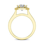 Anise Cushion Diamond Bridal Set (Lab Grown Igi Cert) yellowgold