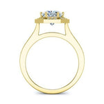 Anise Cushion Diamond Bridal Set (Lab Grown Igi Cert) yellowgold