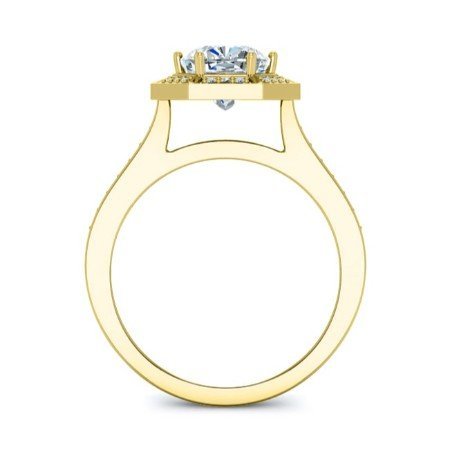 Anise Cushion Diamond Bridal Set (Lab Grown Igi Cert) yellowgold