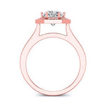 Anise Cushion Diamond Bridal Set (Lab Grown Igi Cert) rosegold