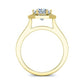 Anise Cushion Diamond Bridal Set (Lab Grown Igi Cert) yellowgold