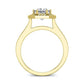 Anise Princess Diamond Bridal Set (Lab Grown Igi Cert) yellowgold