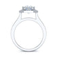 Anise Princess Diamond Bridal Set (Lab Grown Igi Cert) whitegold