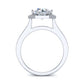 Anise Round Diamond Bridal Set (Lab Grown Igi Cert) whitegold