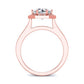 Anise Round Diamond Bridal Set (Lab Grown Igi Cert) rosegold