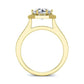 Anise Round Diamond Bridal Set (Lab Grown Igi Cert) yellowgold