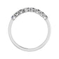 Anthea Split Bar Trendy Diamond Wedding Ring whitegold