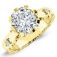 Arbor Cushion Diamond Engagement Ring (Lab Grown Igi Cert) yellowgold