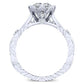 Arbor Diamond Matching Band Only (engagement Ring Not Included) For Ring With Princess Center whitegold