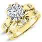 Arbor Diamond Matching Band Only (engagement Ring Not Included) For Ring With Round Center yellowgold