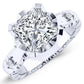 Arbor Princess Moissanite Bridal Set whitegold