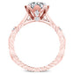 Arbor Round Diamond Bridal Set (Lab Grown Igi Cert) rosegold