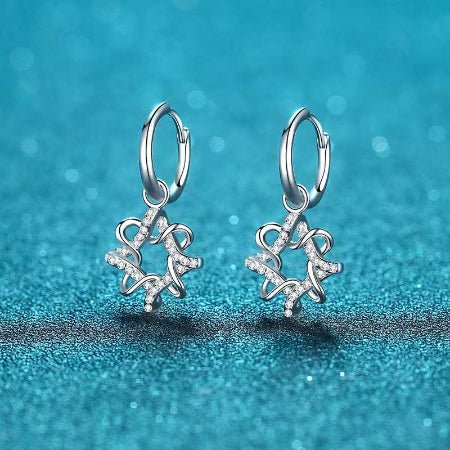 Archi Diamond Earrings whitegold