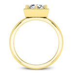 Aspen Cushion Diamond Bridal Set (Lab Grown Igi Cert) yellowgold