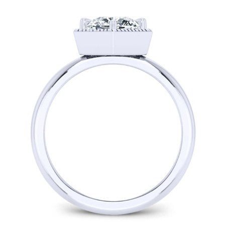 Aspen Round Diamond Bridal Set (Lab Grown Igi Cert) whitegold