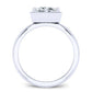 Aspen Round Diamond Bridal Set (Lab Grown Igi Cert) whitegold