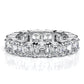 Asscher Cut Diamond Eternity Band - BeverlyDiamonds