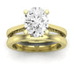 Astilbe Oval Diamond Bridal Set (Lab Grown Igi Cert) yellowgold