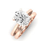 Astilbe Oval Diamond Bridal Set (Lab Grown Igi Cert) rosegold