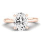 Astilbe Oval Diamond Bridal Set (Lab Grown Igi Cert) rosegold