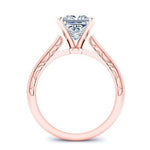 Astilbe Princess Diamond Bridal Set (Lab Grown Igi Cert) rosegold