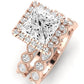 Aubretia Diamond Matching Band Only (does Not Include Engagement Ring) For Ring With Princess Center rosegold