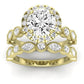 Aubretia Diamond Matching Band Only (does Not Include Engagement Ring) For Ring With Round Center yellowgold